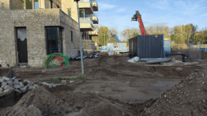 De bedrijfsnaam is Bouwkeet Heddes Singelblok