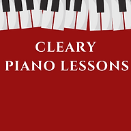 De bedrijfsnaam is Cleary Piano Lessons