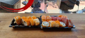 De bedrijfsnaam is hayai sushi amsterdam-zuid