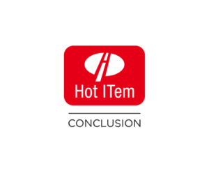 De bedrijfsnaam is Hot Item Conclusion