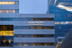 De bedrijfsnaam is houthoff