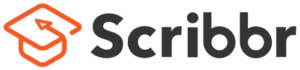 De bedrijfsnaam is scribbr
