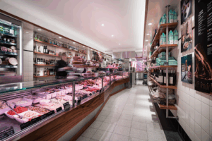 De bedrijfsnaam is slagerij de leeuw traiteur & delicatessen