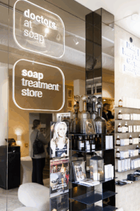 De bedrijfsnaam is soap treatment store