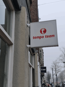 De bedrijfsnaam is tempo-team