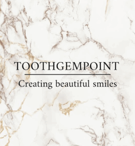 De bedrijfsnaam is toothgem point