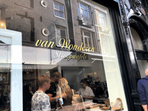 De bedrijfsnaam is van Wonderen Stroopwafels