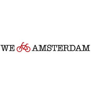 De bedrijfsnaam is we bike amsterdam